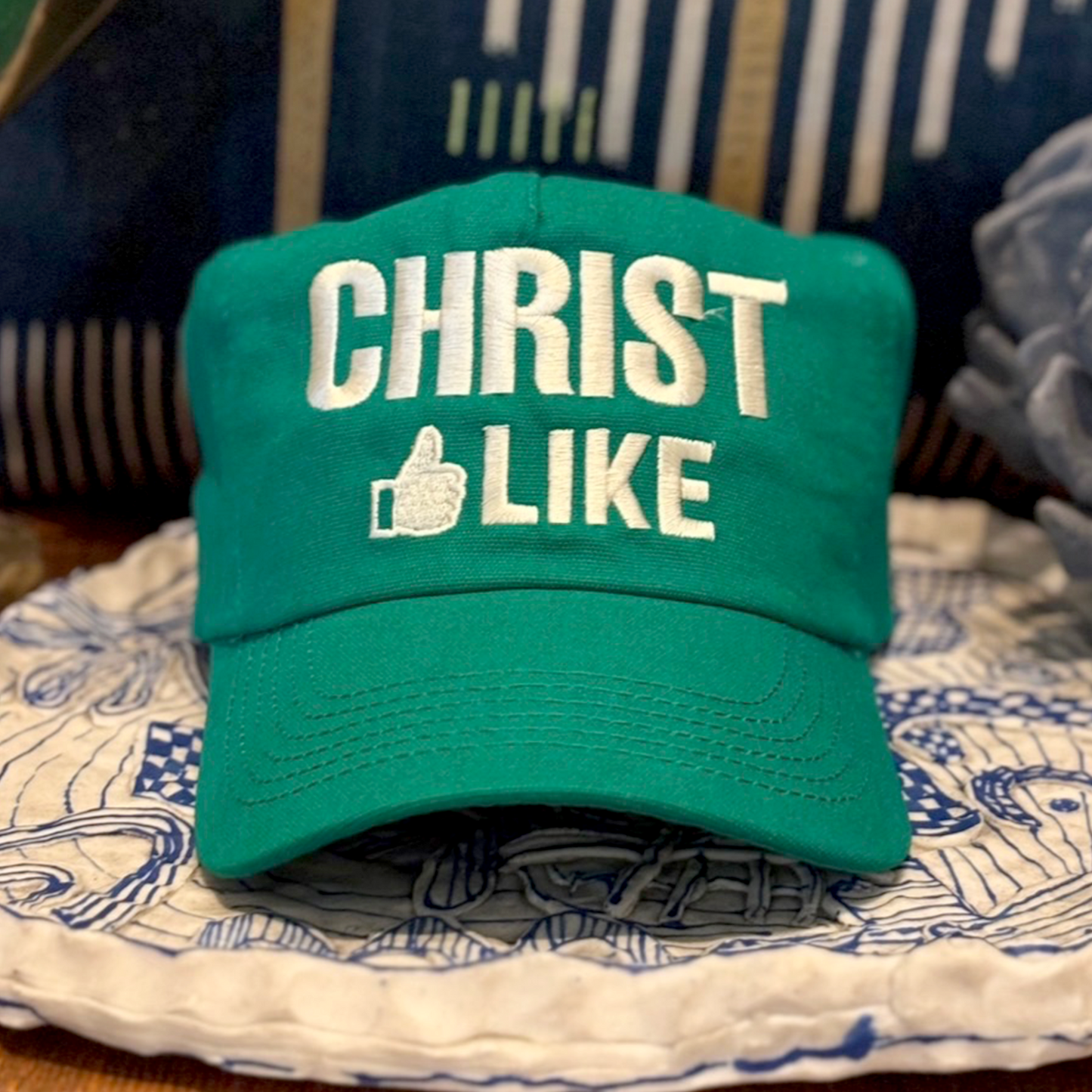 CHRIST LIKE CAMPER HAT BLK