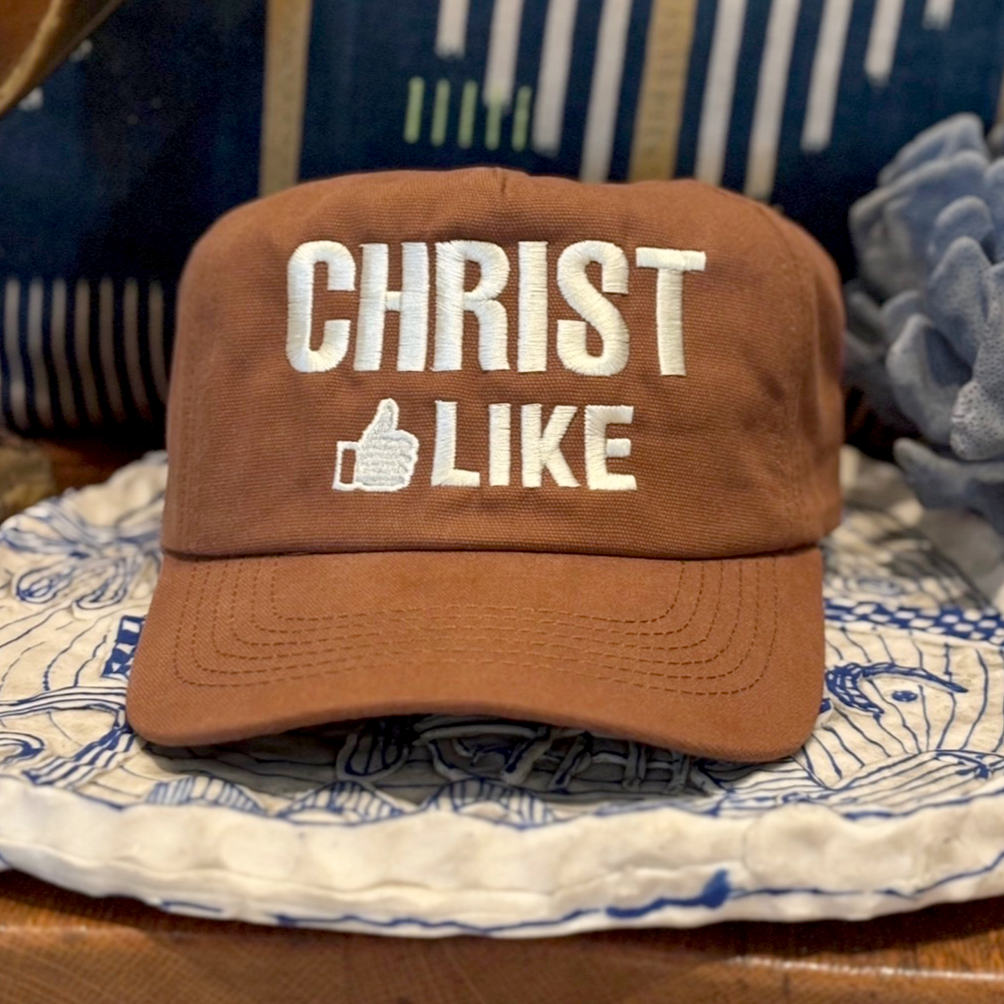 CHRIST LIKE CAMPER HAT BLK
