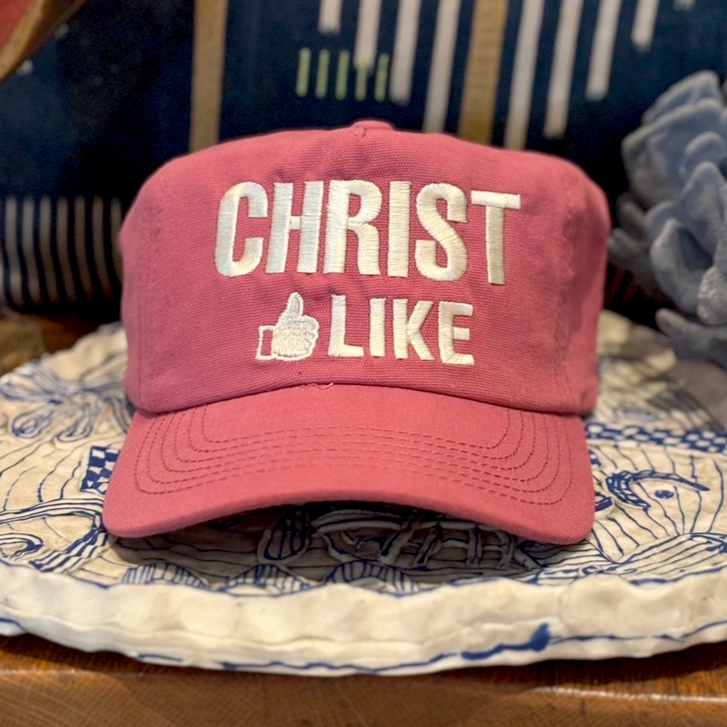 CHRIST LIKE CAMPER HAT BLK