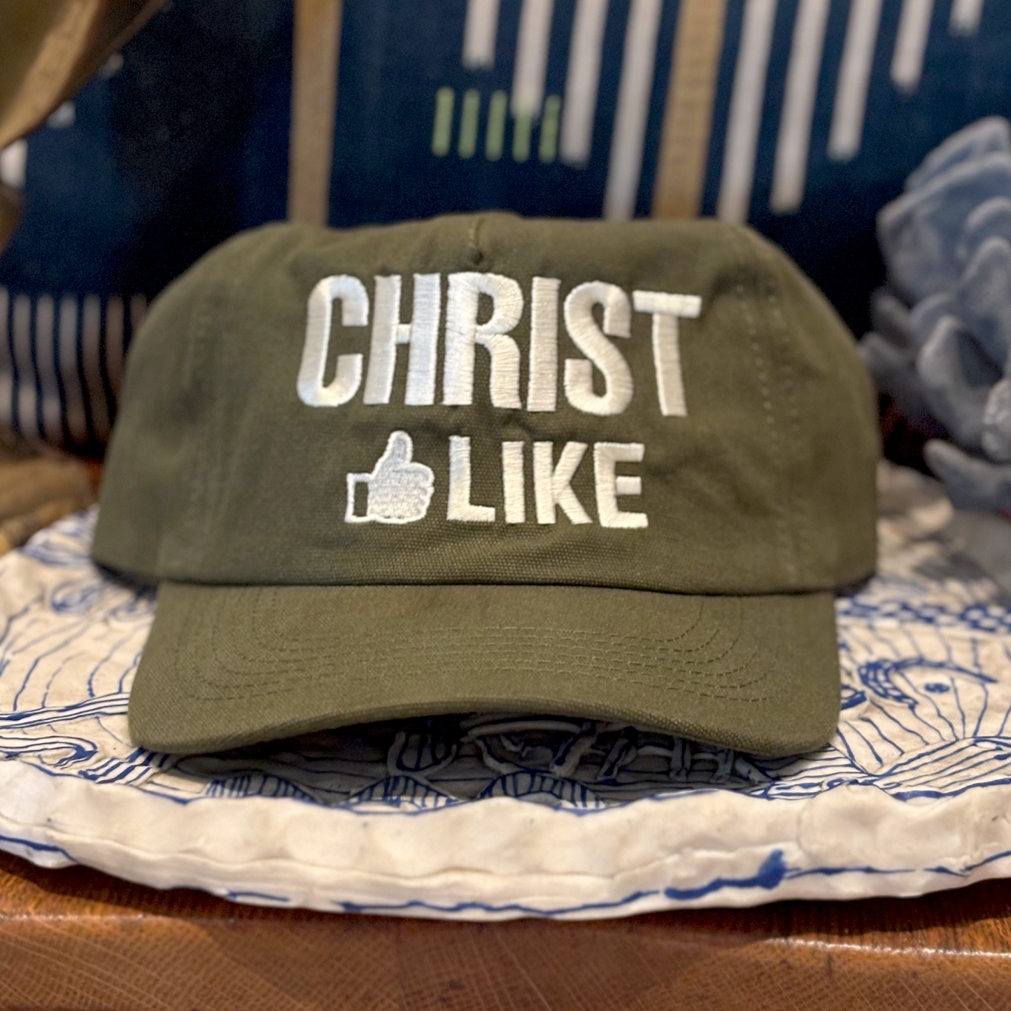 CHRIST LIKE CAMPER HAT BLK