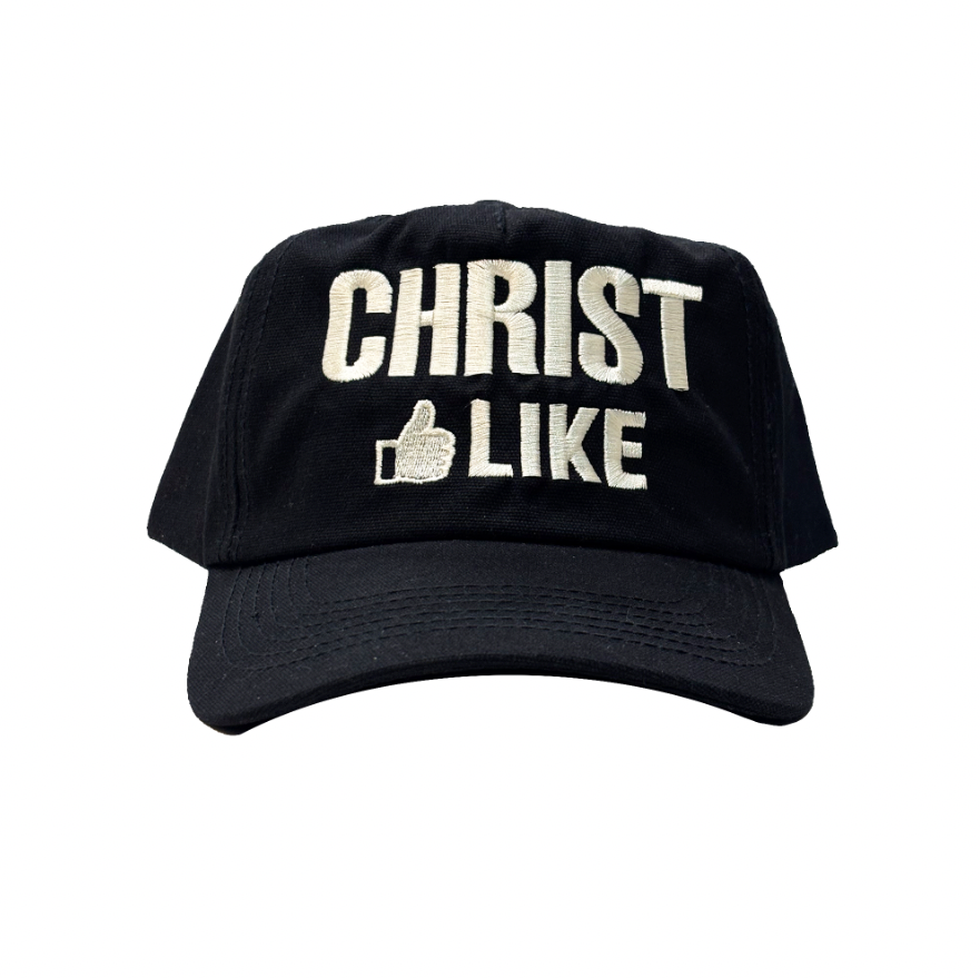 CHRIST LIKE CAMPER HAT BLK