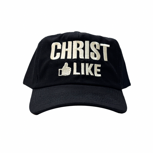 CHRIST LIKE CAMPER HAT BLK